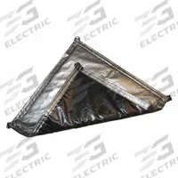 MAURITZON Tarp: 24.5 ft Lg, 5.75 ft Wd, Std Duty, 5 mil, Polyethylene, Black/Silver, 6.3 oz/sq yd (MPN ITP-02-0625). Key specifications — Color: Black; Brand: MAURITZON.