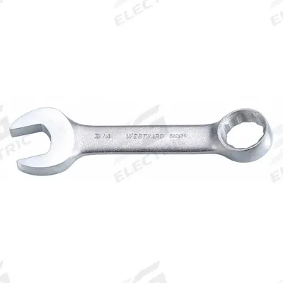 WESTWARD Combination Wrench: Alloy Steel, Satin, 3/4 in Head Size, 5 3/8 in Overall Lg - SAE 12-Point Combination Wrenches