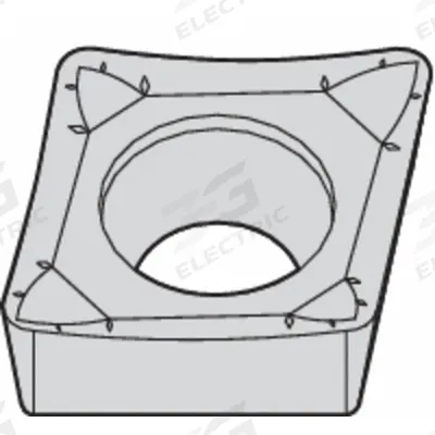 WIDIA Diamond Turning Insert: CCGT3251AL3 - Diamond Indexable Turning Inserts