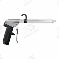 GUARDAIR Air Gun: Pistol-Grip Grip, Aluminum, 3/8 in Female NPT, 1 Nozzle(s), Straight, Focused (MPN U80LJ006AA3). Key specifications — attr1328526: Aluminum; attr1328500: Extension and Nozzle; attr1328508: GUARDAIR; attr1328515: No; attr1328533: Yes.