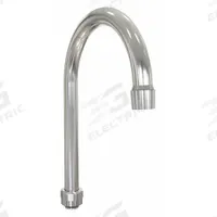 SANI-LAV Spout: Spout, Gooseneck, Swivel Spout, Brass, Chrome, 2 gpm Flow Rate, Aerated, NPT (MPN 204SP). Key specifications — Includes: Aerator; Product Type: Spout; Spout Style: Swivel; Body Material: Brass; Brand: SANI-LAV.