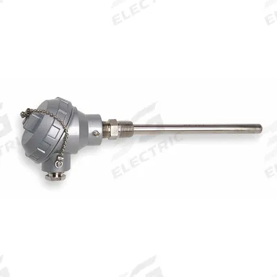 TEMPCO Thermocouple Probe: 32°F to 1,400°F /0°C to 760°C, Type J, 6 in Probe Lg - Thermocouples with Pipe Connection