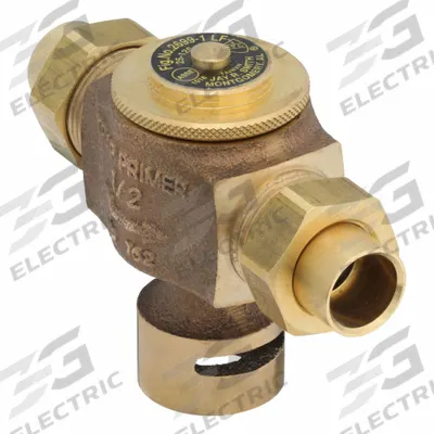 JAY R. SMITH MFG. CO Trap Primer: Cast Bronze, Bronze, Bronze, 1/2 in Nominal Pipe Size - Trap Primers & Repair Parts