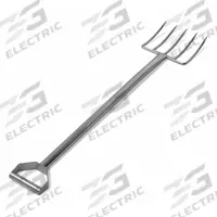 SANI-LAV Standard Fork: 5 Tines, 8 1/4 in Tine Lg, 35 1/2 in Handle Lg, FDA Compliant, NSF Certified (MPN 2072). Key specifications — attr921171: Yes; attr914397: SANI-LAV; attr914400: Yes; attr914402: D Handle.