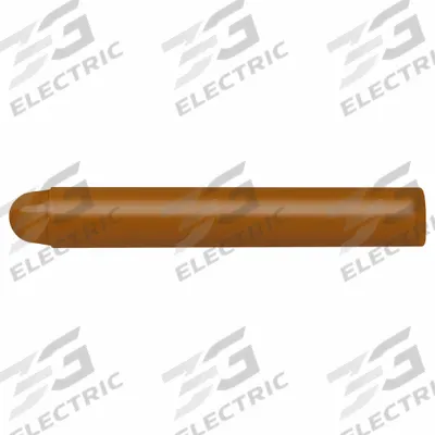 MARKAL Marking Crayon: Wax, 17 mm Tip Wd, Firm, Tan - Wax Lumber Crayons