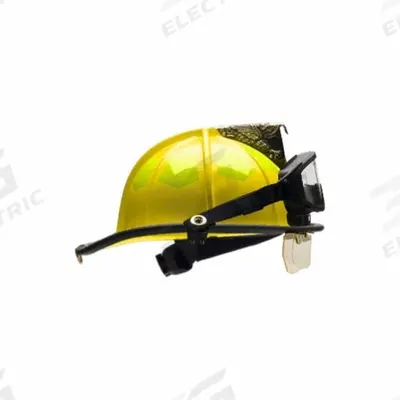 BULLARD Fire Helmet: Yellow, Fiberglass