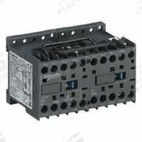 SCHNEIDER IEC Magnetic Contactor: Reversing, 3 Poles, 3NO Contacts, 12 A, 24V AC Coil (MPN LC2K1210B7). Key specifications — Brand: SCHNEIDER; Integrated Surge Suppression: No.