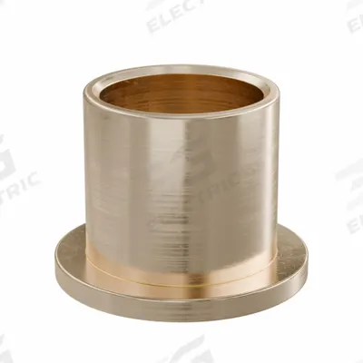 OILITE Flanged Sleeve Bearing: Bronze, SAE 841, 5/8 in Bore, 3/4 in OD, 3/4 in Lg - Lubricated General Purpose Metallic Flanged Sleeve Bearings