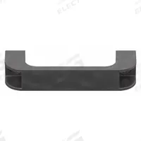 Handle: 15 Series, Inch, Plastic, Black, Drop-In, 4 27/64 in x 1 27/64 in, 5 1/2 in Overall Ht (MPN 13AC7350). Key specifications — Mounting Type: Drop-In; Includes Fasteners: Yes; Brand: FAZTEK; Finish: Unfinished; Material: Plastic.