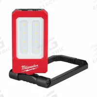 MILWAUKEE Rechargeable Task Light: 500 lm Max Brightness, LED, 3, 3 Brightness Levels, 1 Lamp Heads (MPN 2013R). Key specifications — attr562610: Lithium Ion; attr562627: Red; attr562654: LED; attr562613: MILWAUKEE; attr873195: 3.