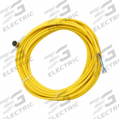 EATON Cordset: 4 pin M12, PVC - Double-Ended Cordsets