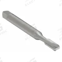 CLEVELAND Spiral Point Tap: #5-40 UNC, H2 / 2B, 2 Flute, Bottoming Chamfer, High Speed Steel (MPN C57063)