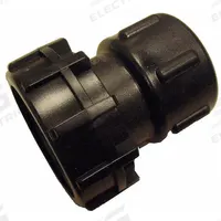HYDRORAIN Adapter: 1" FIPT, PVC, 350 psi Max Working Pressure, 2.25 in Wd, 2.25 in Ht (MPN 03107). Key specifications — Connection: 1" FIPT; Material: PVC; Product Type: Adapter.