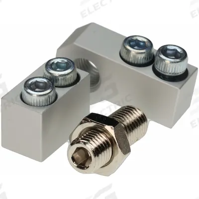 SMC Stroke Adjuster: Compatible with Series MXQ - Stroke Adjusters & Stops for Guided Air Cylinders