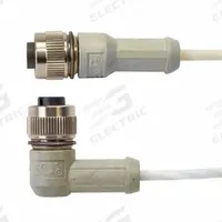 OMEGA Temperature Probe Extension Leads: Extension Cable, 205°C Max Temp °F, 205°C Max Temp °C (MPN M12CM-T24SSPC-SF-5). Key specifications — End 1 Connection Type: Standard Connector; End 2 Connection Type: Stripped Leads; End 1 Connection Gender: Female; Brand: OMEGA.