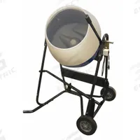MARSHALLTOWN Corded Concrete Mixer: For use with Concrete, 3 cu ft Drum Capacity, Polyethylene Drum (MPN 300DD-PLTK). Key specifications — Materials For Use With: Concrete; Drum Material: Polyethylene; Product Type: Concrete Mixer; Power Source: Corded; Brand: MARSHALLTOWN; Frame: Welded.