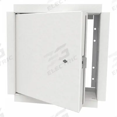 BABCOCK-DAVIS Access Door: 24 in Ht, 18 in Wd, Concealed Hinge, Drywall Bead Flange, Steel - Locking Access Doors
