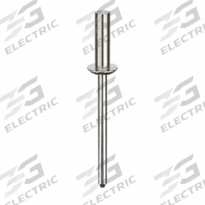 APPROVED VENDOR Blind Rivet,1 57/65" L,0.156" dia,PK500: Inch, 1 7/8 in Overall Lg, 9/16 in Body Lg - Domed-Head Blind Rivets