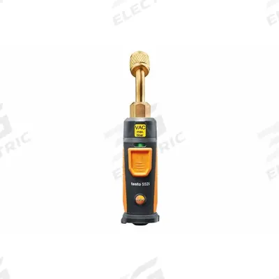 TESTO Vacuum Gauge: 0 micron Hg to 20,000 micron Hg, 7/16 in Female UNF Right-Hand - Wireless Digital Vacuum Gauges