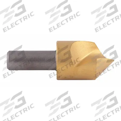 KEO Countersink: 90°, 1 Flute, 1 in Body Dia - Fast-Cutting Single-Flute Countersinks