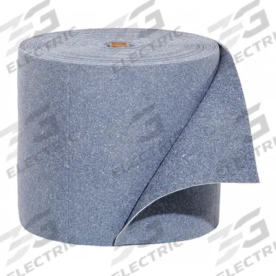 PIG Sorbent Roll: 150 ft Lg, 15 in Wd, Blue, 150 ft Roll Lg, 15 in Roll Wd - Recycled-Content Sorbent Rolls