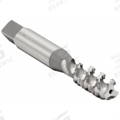 OSG Spiral Flute Tap: 1/4"-28 UNF, H3 / 2B-3B, 3 Flute, Bottoming Chamfer - General Purpose Spiral-Flute Taps