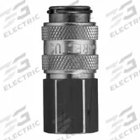 PARKER Quick Connect Socket: 3/8 in Body Size, 3/8 in Hose Fitting Size, 3/8"-18 Thread Size, Ball (MPN 30KAIN17SPN). Key specifications — Brand: PARKER; Thread Size: 3/8"-18; Coupling Locking Type: Ball; Hose Fitting Gender: Female.