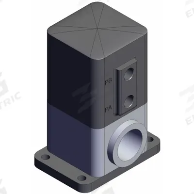 SMC Chemical Liquid Valve: 1/4 in, Air to Spring, Fail Last, PFA, 1/4 in NPT - High-Purity Pneumatically-Actuated Diaphragm Valves
