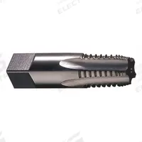 CLE-LINE Pipe and Conduit Thread Tap: 1/8"-27 NPT, 5 Flute, Semi-Bottoming Chamfer, High Speed Steel (MPN C64224)