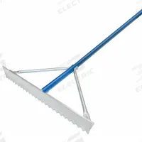 KRAFT TOOL Asphalt Rake: Magnesium Head, Aluminum Handle, Straight Handle Type, 4 in Handle Lg (MPN GG627). Key specifications — attr979817: KRAFT TOOL; attr979823: Magnesium.