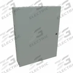 HAMMOND Junction Box: Steel, 30 in x 24 in x 6 in, NEMA 1, Solid Cover, Hinged, Included, Painted (MPN CHKO30246). Key specifications — Brand: HAMMOND; Closure Method: 1/4-Turn Latch; Knockouts: Included.