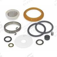 SLOAN Diverter Valve Kit: Outlet Tube Gasket/Pivot Repl Kit Except Pivot/Spray Arm Repair Kit (MPN DV50A). Key specifications — Brand: SLOAN; Material: Metal; Includes: Outlet Tube Gasket; Product Type: Diverter Valve Kit.