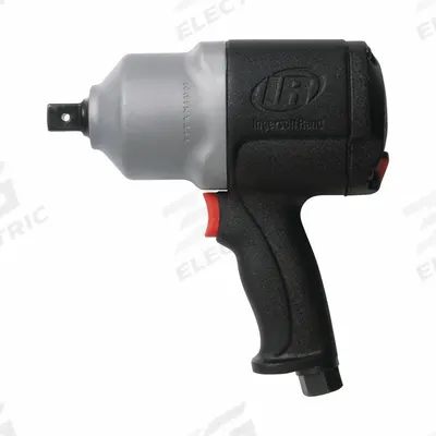 INGERSOLL RAND Air Impact Wrench: Full-Size, 3/4 in Drive, Pistol-Grip, Square - Pistol-Grip Air-Powered Impact Wrenches with Standard Anvils