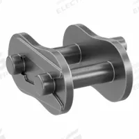 TSUBAKI Attachment Link: For Std Roller Chains, D-1, 80, Single Strand, 1 in Pitch, Steel, Plain (MPN 80D1CL). Key specifications — attr305132: Attachment; attr305112: TSUBAKI.