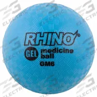 CHAMPION SPORTS Medicine Ball: 6 in Overall Dia, Blue, 4 lb (MPN gm6). Key specifications — attr989247: Blue; attr991485: CHAMPION SPORTS.