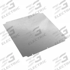 HAMMOND Inner Panel: Back Panel Panel, 15.28 in Overall Ht, 15.08 in Overall Wd, Steel, Galvanized (MPN 1590ZGRP253PL). Key specifications — Panel Style: Back Panel; Brand: HAMMOND; Finish: Galvanized; Manufacturer Part Number: 1590ZGRP253PL; Material: Steel.