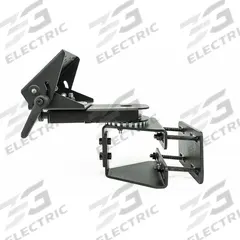 GAMBER-JOHNSON Device Mount: Device Mount, Forklifts, Overhead Guard Leg, Black, 6 3/4 in Overall Ht (MPN 7160-1841). Key specifications — Product Type: Device Mount; Color: Black; Mounting Location: Overhead Guard Leg; Includes: Locking Swing Arm Mount; Features: Mounting Versatility: One Mount for all Forklift Overhead Guard Legs; Compatible Vehicle Type: Forklifts.