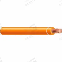 Building Wire: Copper, 6 AWG, 1 Conductors, Stranded, Orange, 1,000 ft Lg, THHN/THWN-2 (MPN 26067905). Key specifications — Voltage: 600 V; Brand: SOUTHWIRE.