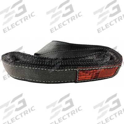STREN-FLEX Web Sling: Type 4, Nylon, 1 Plies, 18 ft Sling Lg - Protected-Edge Nylon Twisted-Eye Web Slings