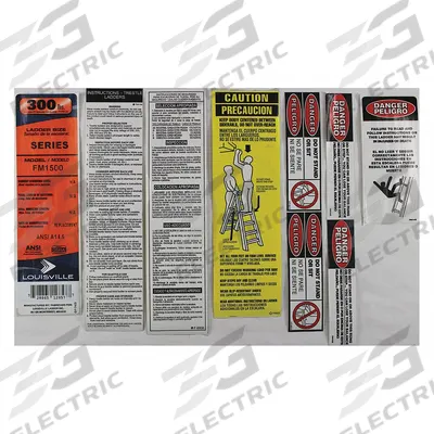 LOUISVILLE Label Kit: For - Material Handling Parts