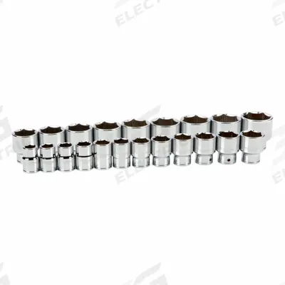TEKTON Socket Set: 3/4 in Drive, 21 Piece, 6-Point, SAE - SAE & Metric Socket Sets