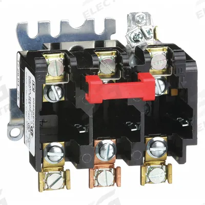 SCHNEIDER Overload Relay: Thermal Protection, 3 Poles, NEMA Size 1 - NEMA Thermal Overload Relays