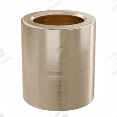 Sleeve Bearing: Bronze, SAE 841, 15 mm Bore, 22 mm OD, 25 mm Lg, 49,938 lb/sq in-fpm Max PV, 10 PK (MPN AAM1522-25B). Key specifications — System of Measurement: Metric; Material Grade: SAE 841; Brand: OILITE.