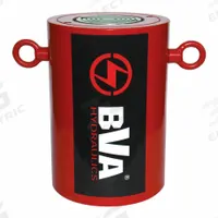 BVA HYDRAULICS Hydraulic Ram: Single Acting, 150 ton Nominal Capacity, 8 in Nominal Stroke Lg, Steel (MPN HG15008). Key specifications — attr98927: BVA HYDRAULICS.