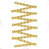 KLEIN TOOLS Folding Rule, Inside Reading: 910-6, 6 ft / 1.8 m, 0.28 in Thick, 1/16 in, Black/Red, 4R. Key specifications — attr939978: 1/16 in; attr934745: KLEIN TOOLS; attr944504: Inside Read; attr944508: Horizontal; attr939993: Decimal; attr986193: Etched.