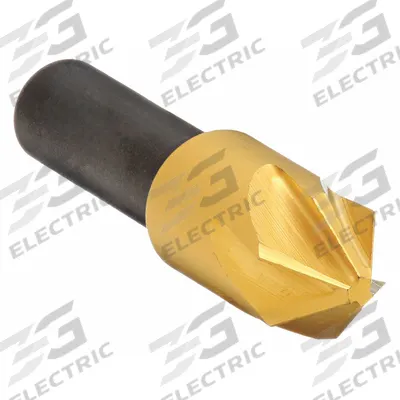 KEO Countersink: 82°, 6 Flute, 5/8 in Body Dia - Smooth-Finish Six-Flute Countersinks