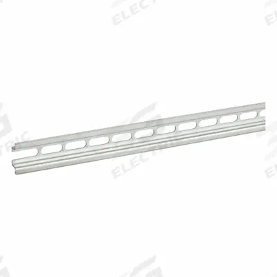 SQUARE D Terminal Block Mounting Channel: NEMA, Std, 10 in Overall Lg, Steel - Mounting Channels for Terminal Blocks