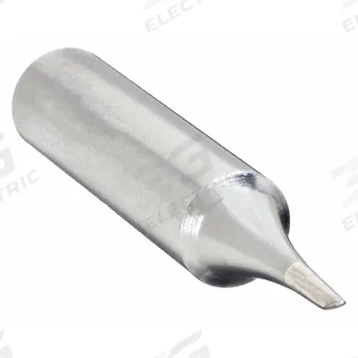 HAKKO Soldering Tip: T18 Series, Bevel, 1 mm W - T18 Series Soldering Tips