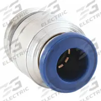 AIGNEP USA Push-Fit Fitting: 1/4 in OD x 1/8 in Pipe Size, Push-to-Connect x Universal Thread, 5 PK (MPN 87010-04-02). Key specifications — Brand: AIGNEP USA; Thread Size A: 1/8-27.