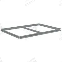 TENNSCO Shelf: 48 in x 30 in, 850 lb Load Capacity, Gray, Shelf (MPN ZBES-4830). Key specifications — Includes: (4) Beams; Shelf Configuration: Single Straight; Color: Gray; Frame Material: Steel; Brand: TENNSCO; Frame Finish: Zinc Plated; Product Type: Shelf.